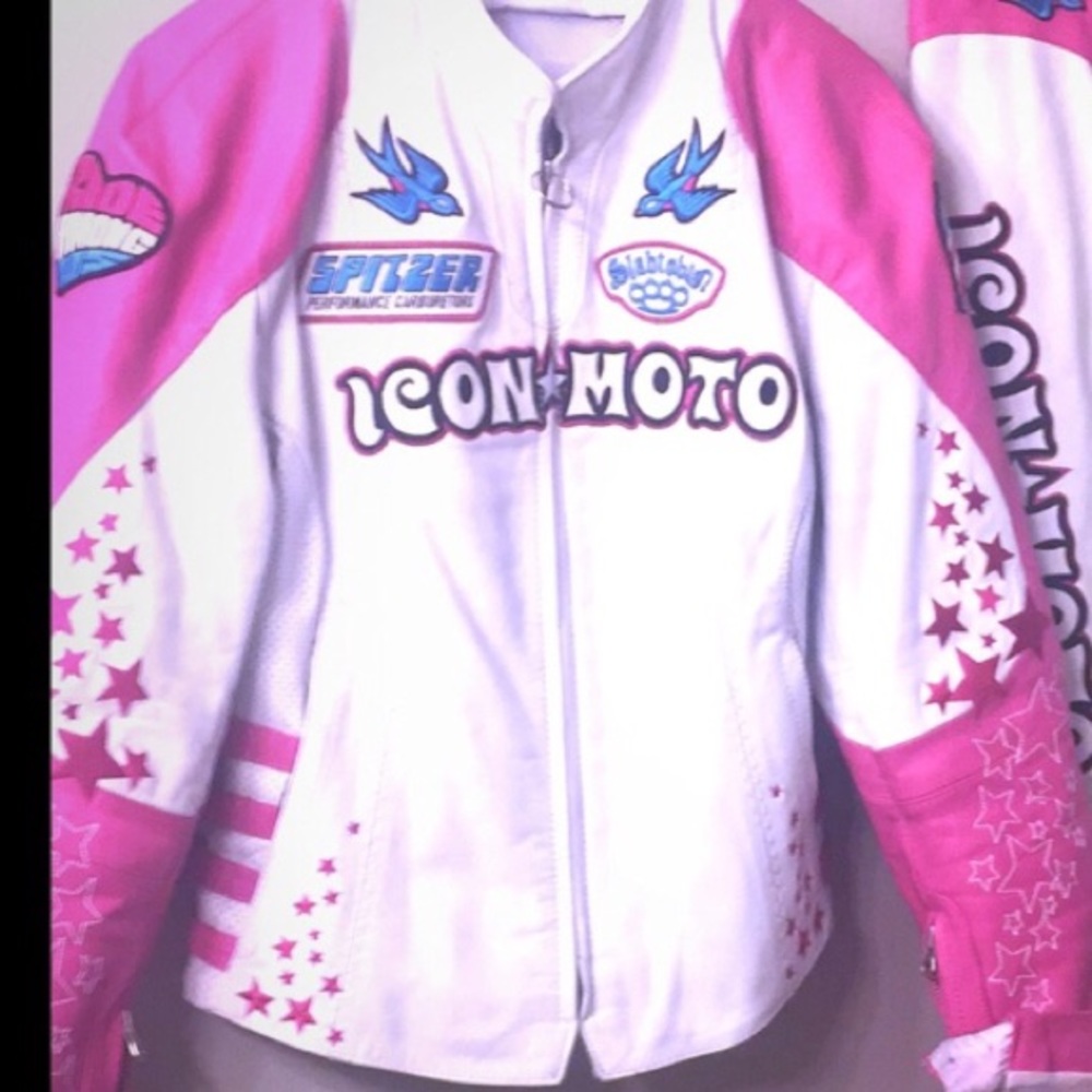 Icon moro jacket. Barley worn. size small